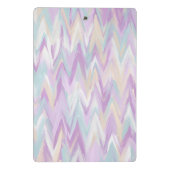 Abstracte Chevrons Mini Klembord (Achterkant)
