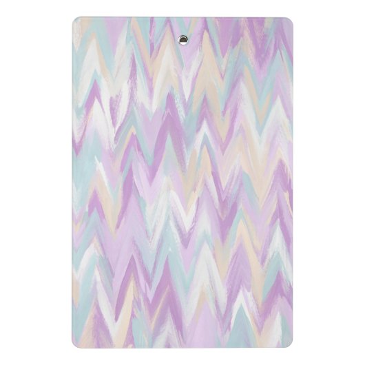 Abstracte Chevrons Mini Klembord (Achterkant)