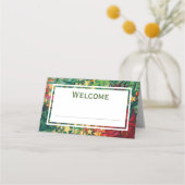 Abstracte CHRISTMAS STARS Red Green Gold CUSTOM (Achterkant)