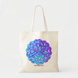 ABSTRACTE CIRKEL WYCINANKI TOTE BAG