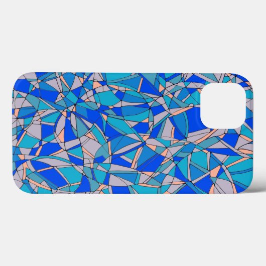 Abstracte cirkels Case-Mate iPhone case (Achterkant (horizontaal))