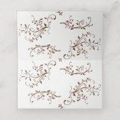 Abstracte cirkels en twijgen (Binnenkant ongevouwen)