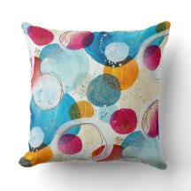 Abstracte cirkels Huisdecoratie Cadeau Kunst Worp