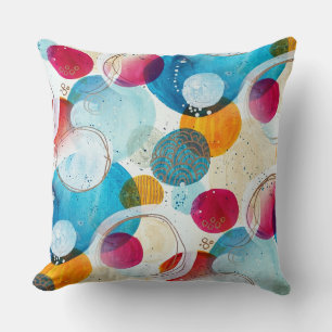 Abstracte cirkels Huisdecoratie Cadeau Kunst Worp Kussen