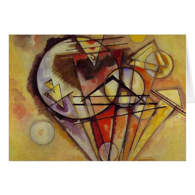 Abstracte cirkels Kandinsky (Voorkant Horizontaal)