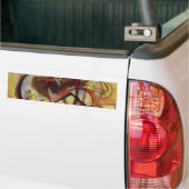 Abstracte cirkels Kandinsky Bumpersticker (Op Truck)
