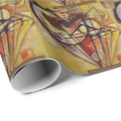 Abstracte cirkels Kandinsky Cadeaupapier (Rol Hoek)