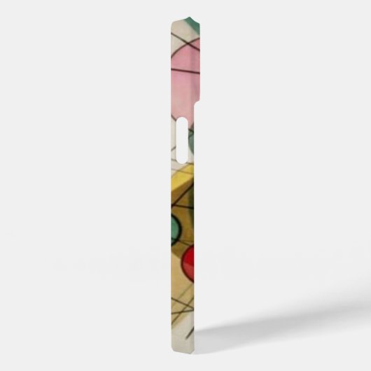 Abstracte cirkels Kandinsky Case-Mate iPhone Case (Achterkant / Rechts)