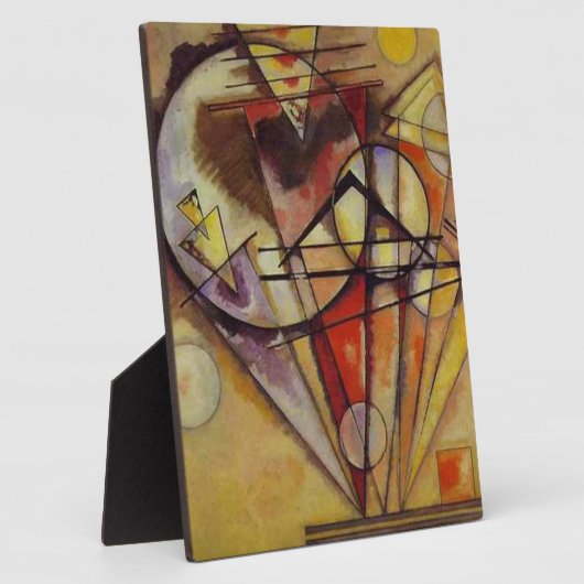 Abstracte cirkels Kandinsky Fotoplaat (Zijkant)