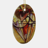 Abstracte cirkels Kandinsky Keramisch Ornament (Rechts)