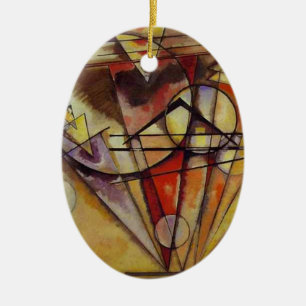 Abstracte cirkels Kandinsky Keramisch Ornament