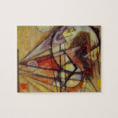 Abstracte cirkels Kandinsky Legpuzzel (Horizontaal)