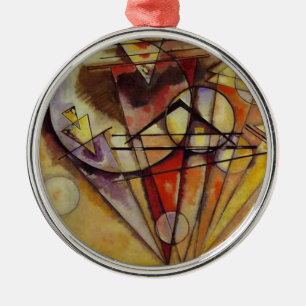 Abstracte cirkels Kandinsky Metalen Ornament