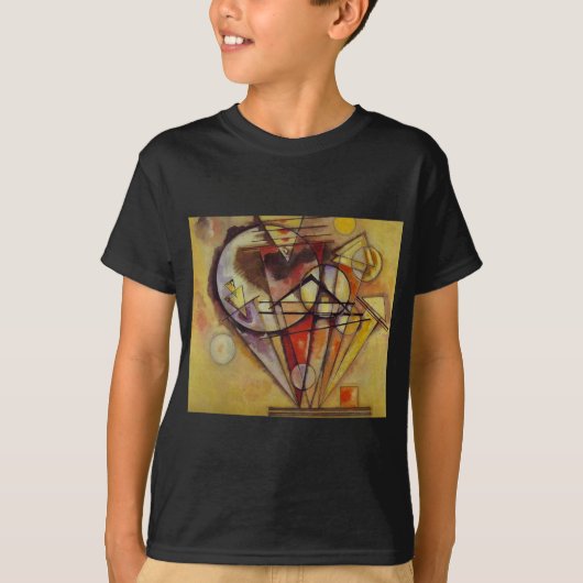 Abstracte cirkels Kandinsky T-shirt (Voorkant)