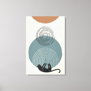 Abstracte cirkels — Kat 2 Canvas afdrukken