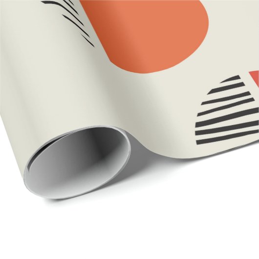 Abstracte cirkels naadloos patroon, achtergrond me cadeaupapier (Rol Hoek)