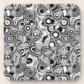 abstracte cirkels onderzetter instellen (Voorkant)