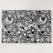 abstracte cirkels puzzel (Horizontaal)