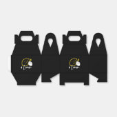 Abstracte citroenillustratie - Fresh Citrus Art Bedankdoosjes (Uitgevouwen)