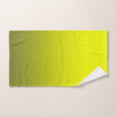 Abstracte citroenlichte contrastverhouding - pure  bad handdoek (Handdoek)