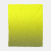 Abstracte citroenlichte contrastverhouding - pure fleece deken (Voorkant)