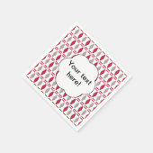 Abstracte clipart van servet (Hoek)