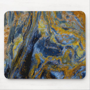 Abstracte close-up van Pietersite Muismat