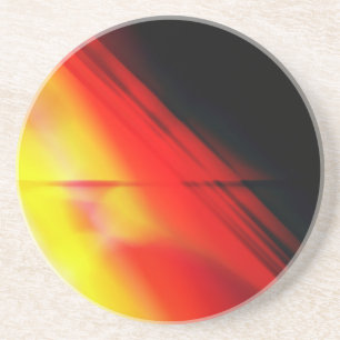 Abstracte coaster zandsteen onderzetter