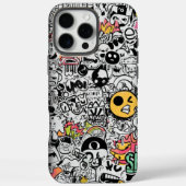 Abstracte Collage Kunst Esthetisch Patroon Case-Mate iPhone Case (Achterkant)