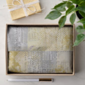 Abstracte  collage tissuepapier (Geschenk)