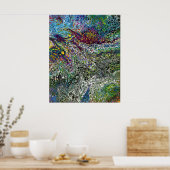 Abstracte Colour Study 53, door Kathleen Kost, 201 Poster (Keuken)