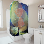 Abstracte Compositie Douchegordijn (In situ)