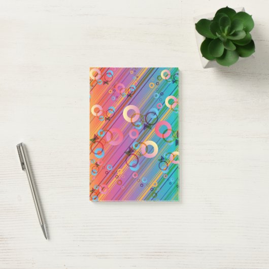 Abstracte Compositie Post-it® Notes (Kantoor)