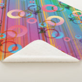 Abstracte Compositie Sherpa Deken (3/4)