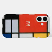 Abstracte compositie van Piet Mondriaan Case-Mate iPhone Case (Achterkant (horizontaal))
