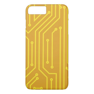 Abstracte computerapparatuur iPhone 8 plus / 7 plus hoesje