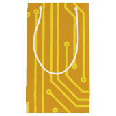 Abstracte computerapparatuur klein cadeauzakje (Voorkant)