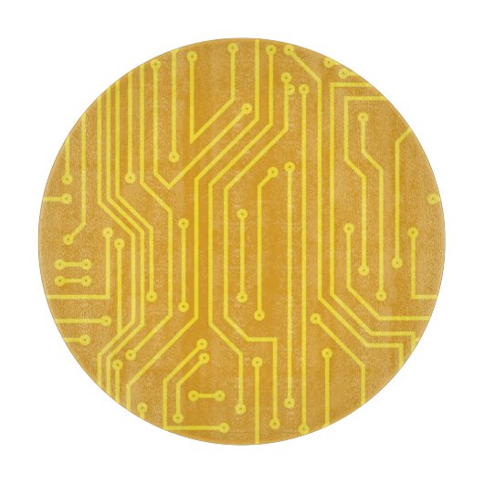 Abstracte computerapparatuur snijplank (Voorkant)