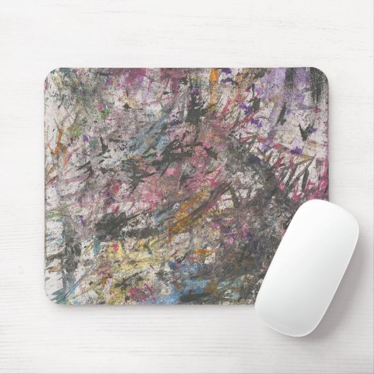 Abstracte "Confetti Too" Funky Mousepad Muismat (Met muis)