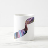 Abstracte Conger Silhouette. Koffiemok (Center)