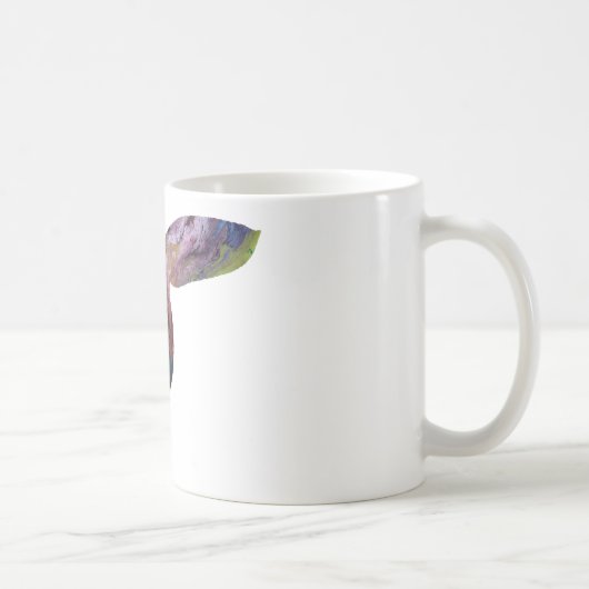 Abstracte Conger Silhouette. Koffiemok (Rechts)