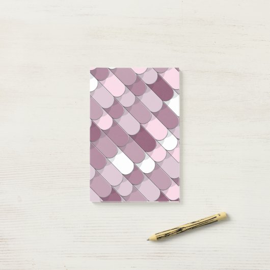 Abstracte constructie (tegel) 2 post-it® notes (Op bureau)