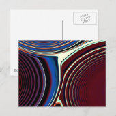 Abstracte creatie briefkaart (Voorkant / Achterkant)