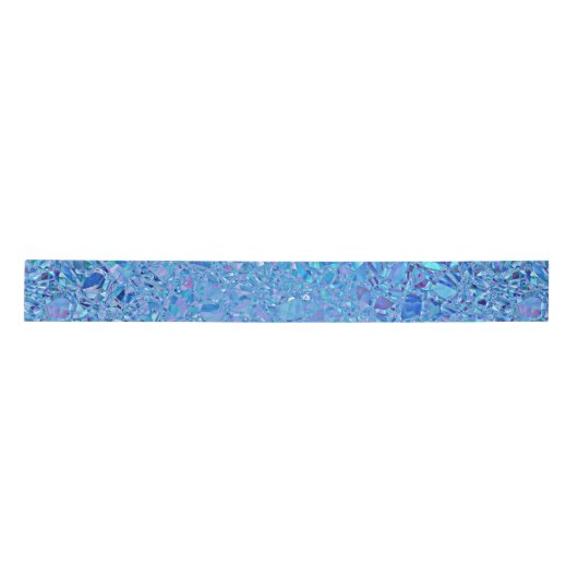 Abstracte Crystal Turquoise en Blue Lint (Voorkant)
