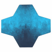 Abstracte Crystallized Blue Background Voetbal (Enkel)