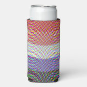 Abstracte Cupioromantische Pride Flag (Seltzer Voorkant)