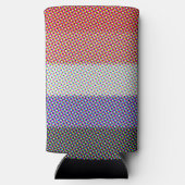 Abstracte Cupioromantische Pride Flag (Achterkant)