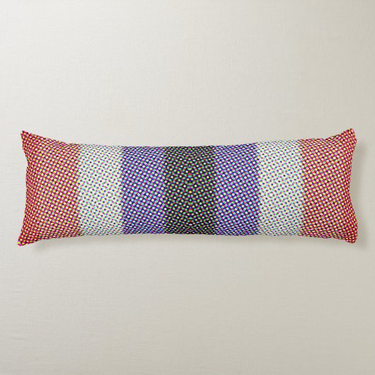 Abstracte Cupioromantische Pride Flag Lichaamskussen (Voorkant)