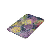 Abstracte Cute Polka Dot Circle Badmat (Gekanteld)