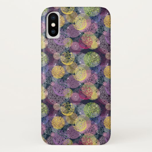 Abstracte Cute Polka Dot Circle Case-Mate iPhone Case (Achterkant)